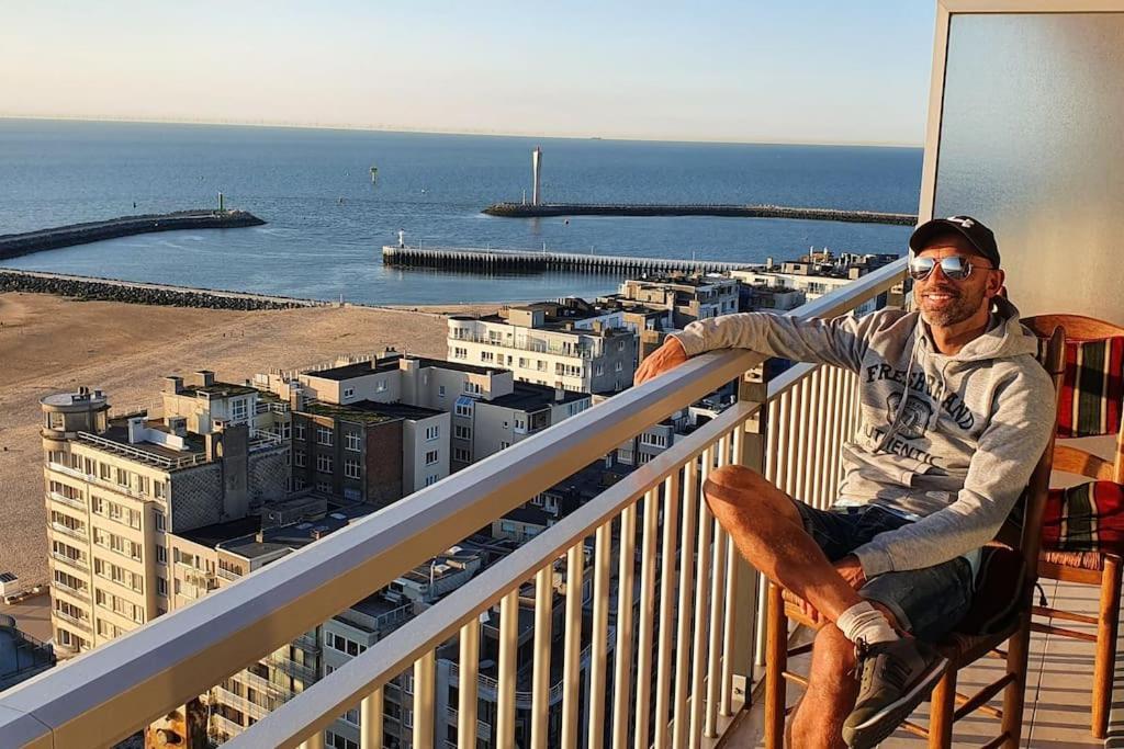 The Best Sea & City View Ostend - Parking Optional Dış mekan fotoğraf