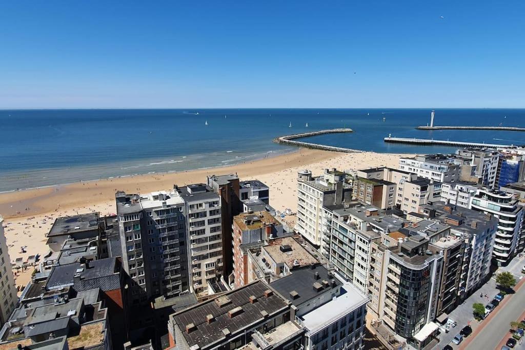 The Best Sea & City View Ostend - Parking Optional Dış mekan fotoğraf