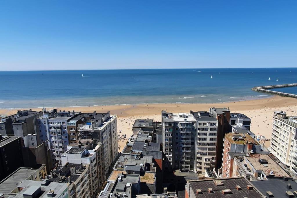 The Best Sea & City View Ostend - Parking Optional Dış mekan fotoğraf